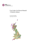 User Guide: Soil Parent Material 1 kilometre dataset.