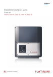 Installation and user guide Inverter