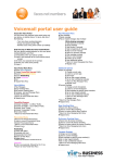 Voicemail portal user guide