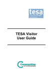 TESA Visitor User Guide
