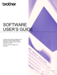 SOFTWARE USER'S GUIDE