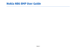 Nokia N86 8MP User Guide