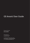 GS Avanti User Guide