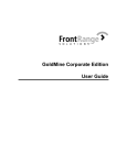 GoldMine Corporate Edition User Guide