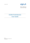 ELGIN EToN Module User Guide