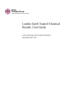 London Earth Topsoil Chemical Results: User Guide