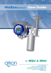 MQU & MHU Modbus User Guide, ENG 23-03-2011