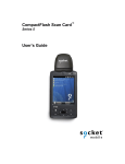 Socket Mobile CF Scan Card Series 5 User's Guide