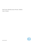 Dell Color Multifunction Printer E525w User's Guide