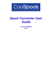 Spool Converter User Guide