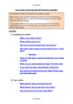 User guide to the proposed 2015 scheme calculator