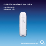 ø Mobile Broadband User Guide Pay Monthly - Help & Support