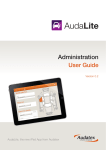 AudaLite Admin user guide v2.indd