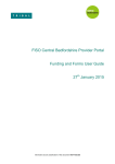 FISO Central Bedfordshire Provider Portal Funding and Forms User