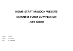 Volunteer Expenses Guide - Home