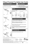 powered turntable user guide CINV354.02