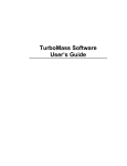 TurboMass Software User's Guide
