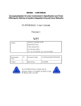 CUSTODIAN : User's Guide Version 1