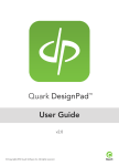 Quark DesignPad™ User Guide