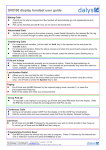 SV8100 display handset user guide