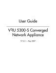 V2IU 5300S User Guide, V7.2.2 - Support
