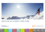 Westlaw UK student user guide