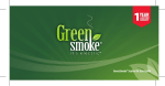GreenSmoke® Starter Kit User Guide