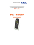 DHAH DECT User Guide