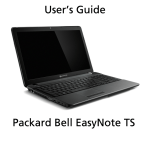 User's Guide Packard Bell EasyNote TS - archives.it
