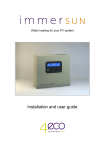 Installation and user guide