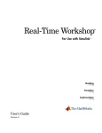 Real-Time Workshop User's Guide