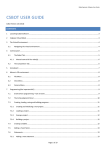 CSBOT USER GUIDE - RoboCupJunior Cospace UK