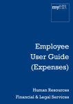 Employee User Guide (Expenses)
