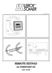 Remote Keypad User Guide - Leroy