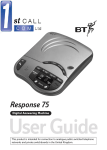Response 75 user guide