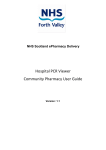 Hospital PCR Viewer Community Pharmacy User Guide