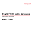 Dolphin 9700 User's Guide Rev B - Honeywell Scanning and Mobility