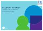 Influencing Behaviours - Moving Beyond the Individual : A User