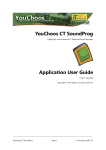 YouChoos CT SoundProg Application User Guide