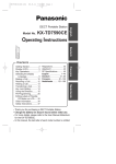 Model No. KX-TD7590CE Operating Instructions