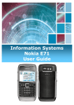 Information Systems Nokia E71 User Guide
