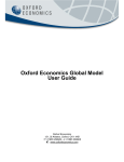 Oxford Economics Global Model User Guide