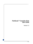 PathScale™ Compiler Suite User Guide