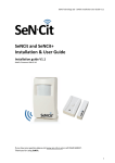 SeNCit and SeNCit+ Installation & User Guide