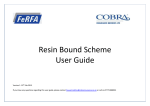 Resin Bound Scheme User Guide