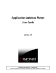 Application Jukebox Player User Guide