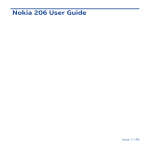 Nokia 206 User Guide - File Delivery Service