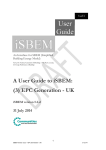 A User Guide to iSBEM: (3) EPC Generation - UK