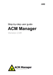 ACM Manager User Guide