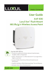 Luxul Xen™ User Guide - XAP-1010